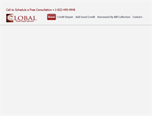 Tablet Screenshot of globalcreditrepairnetwork.com